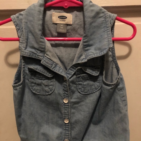 Toddler chambray tank - Picture 2 of 3